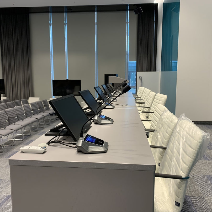 Конференц-зал для Национального института интеллектуальной собственности в г.Алматы