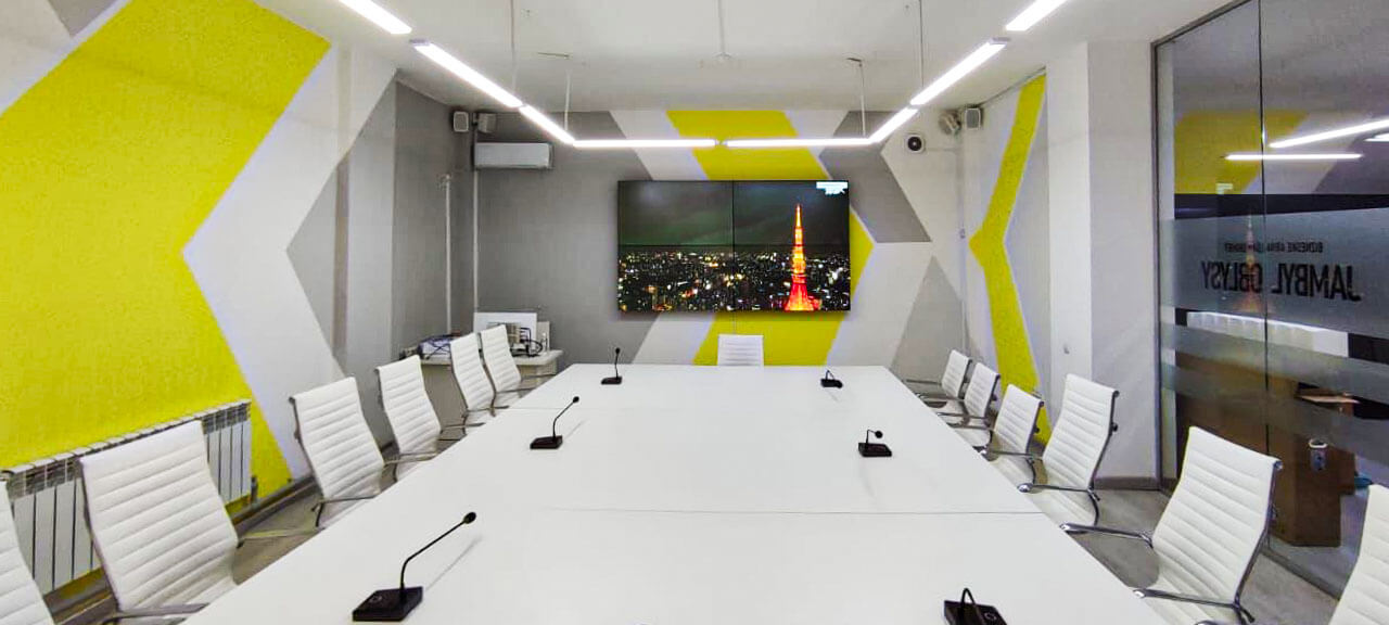 Конференц-зал для Социально-предпринимательской корпорации АО (СПК Тараз)