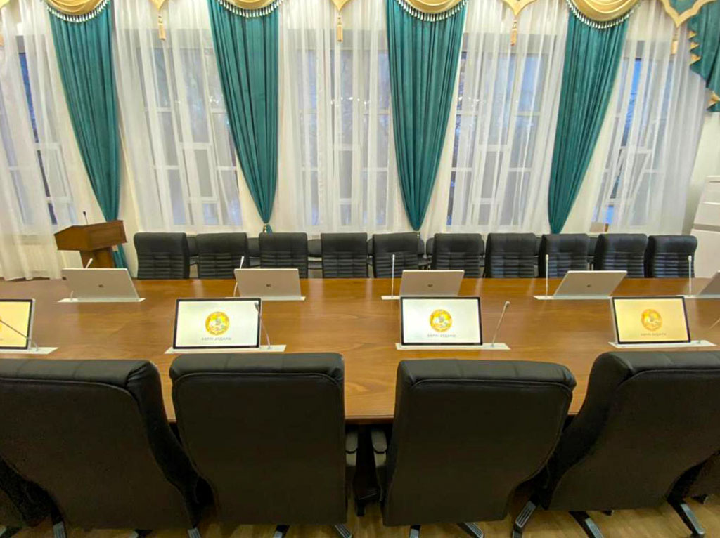 Конференц-зал для аппарата акима Бурлинского района