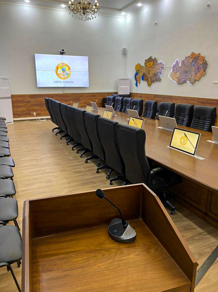 Конференц-зал для аппарата акима Бурлинского района